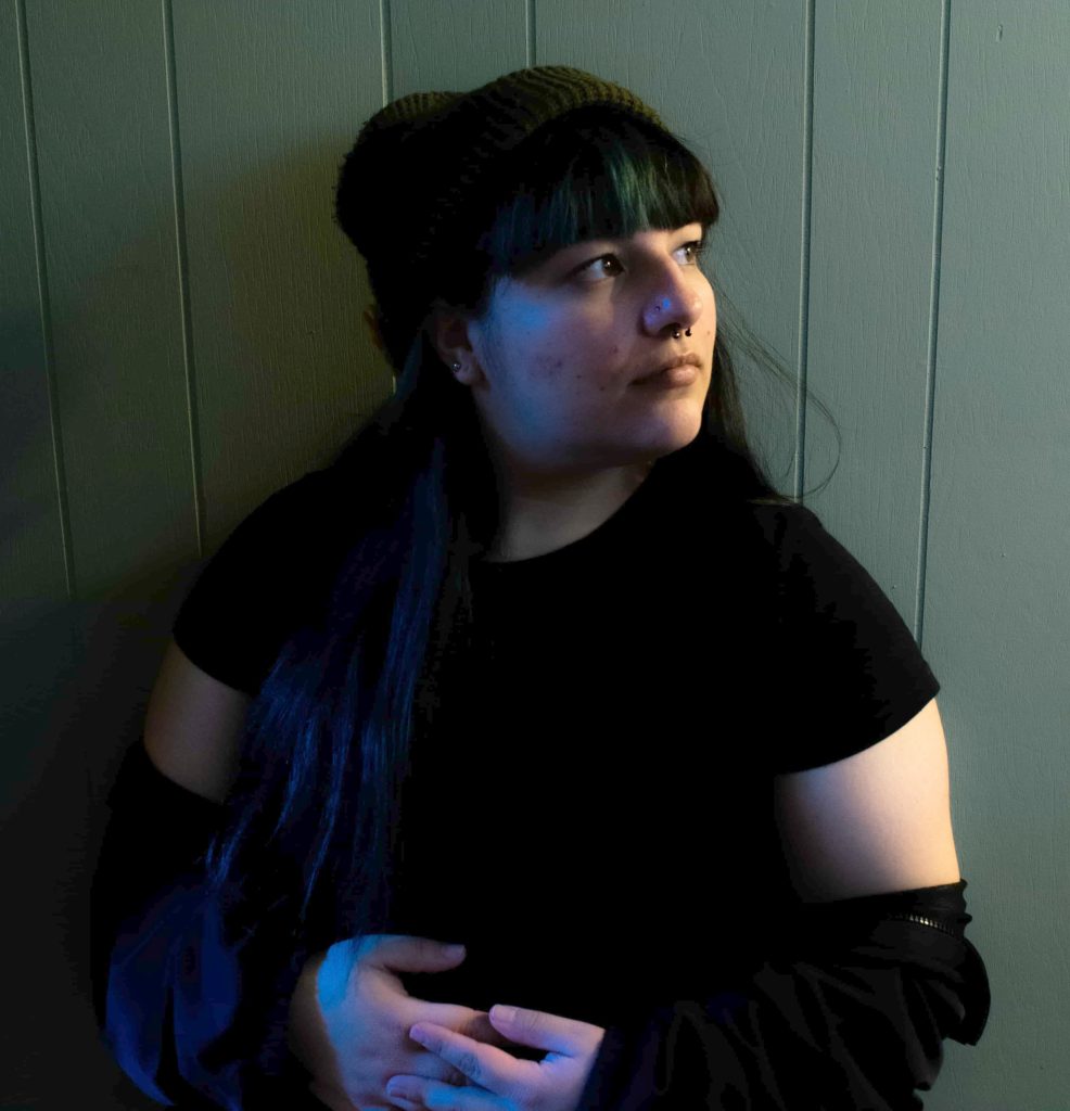 Digital photo of a portrait of Sara Parada.